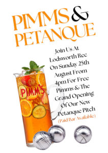 Pimms & Petanque Lodsworth Village Hall